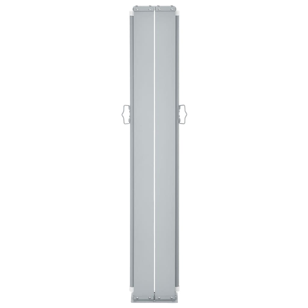 Uttrekkbar sidemarkise 100x600 cm antrasitt