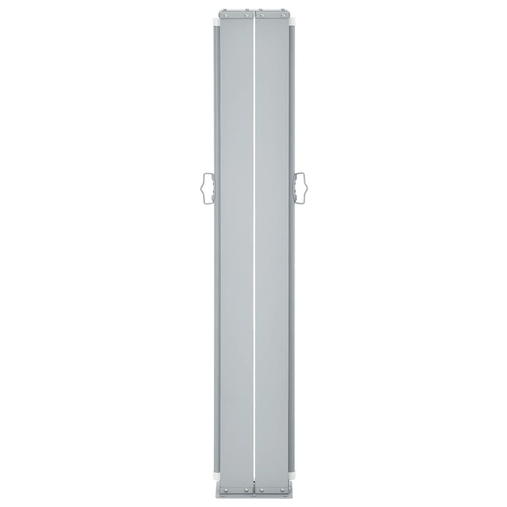 Uttrekkbar sidemarkise 120x600 cm kremhvit