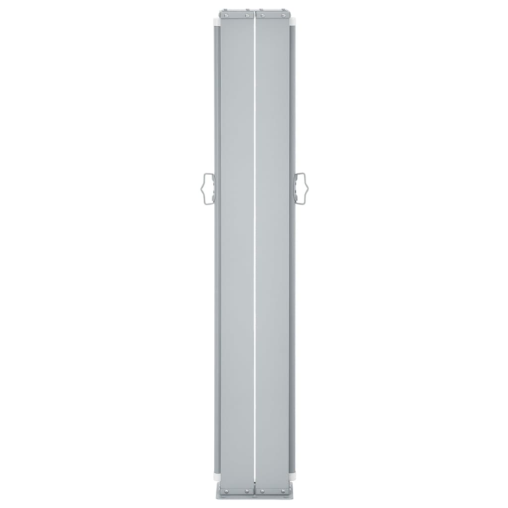 Uttrekkbar sidemarkise 120x600 cm rød