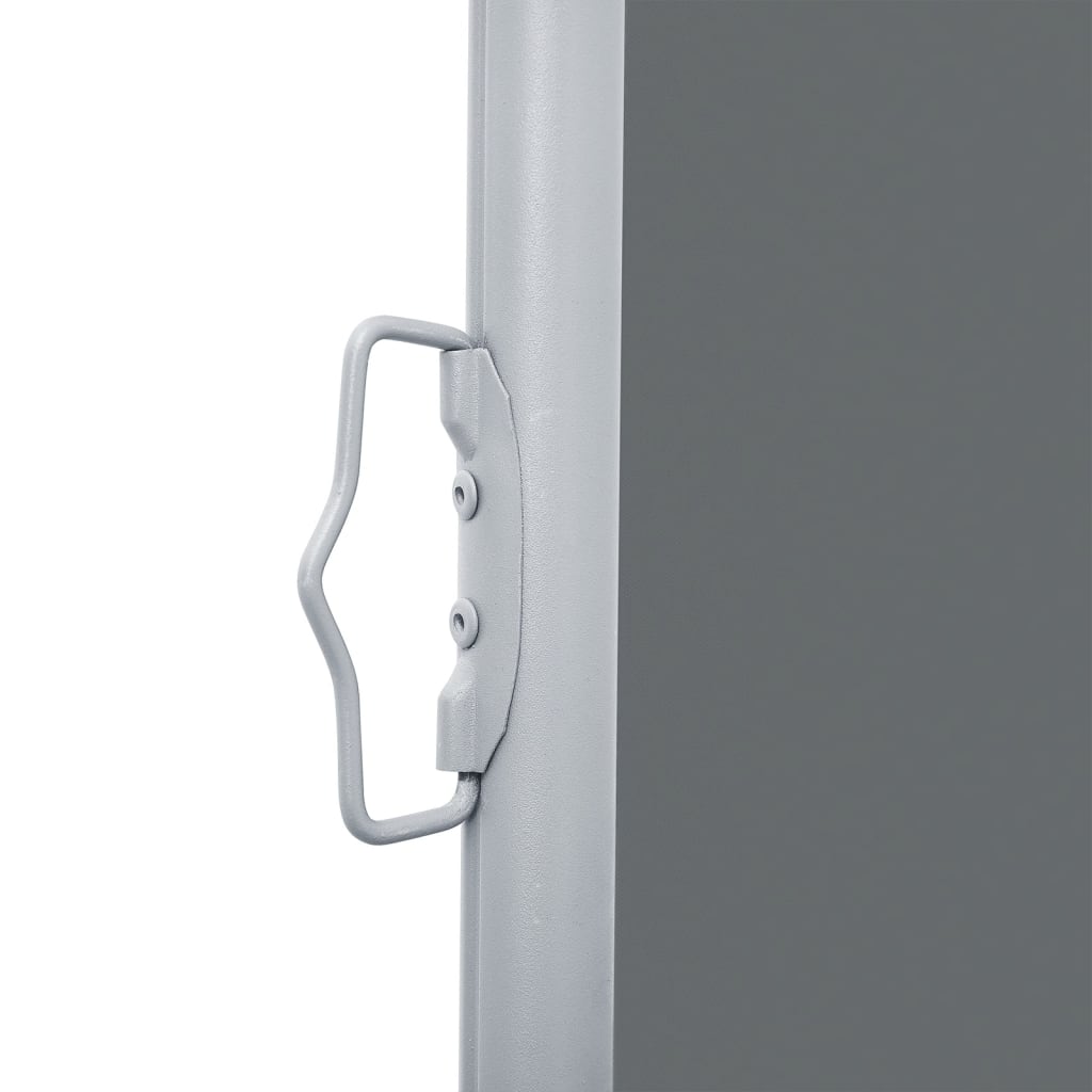 Uttrekkbar sidemarkise 140x600 cm antrasitt