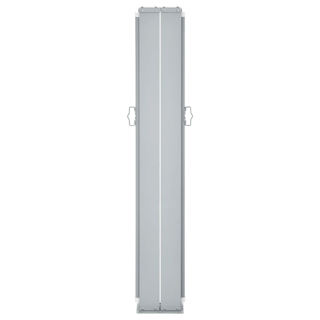 Uttrekkbar sidemarkise 140x600 cm antrasitt