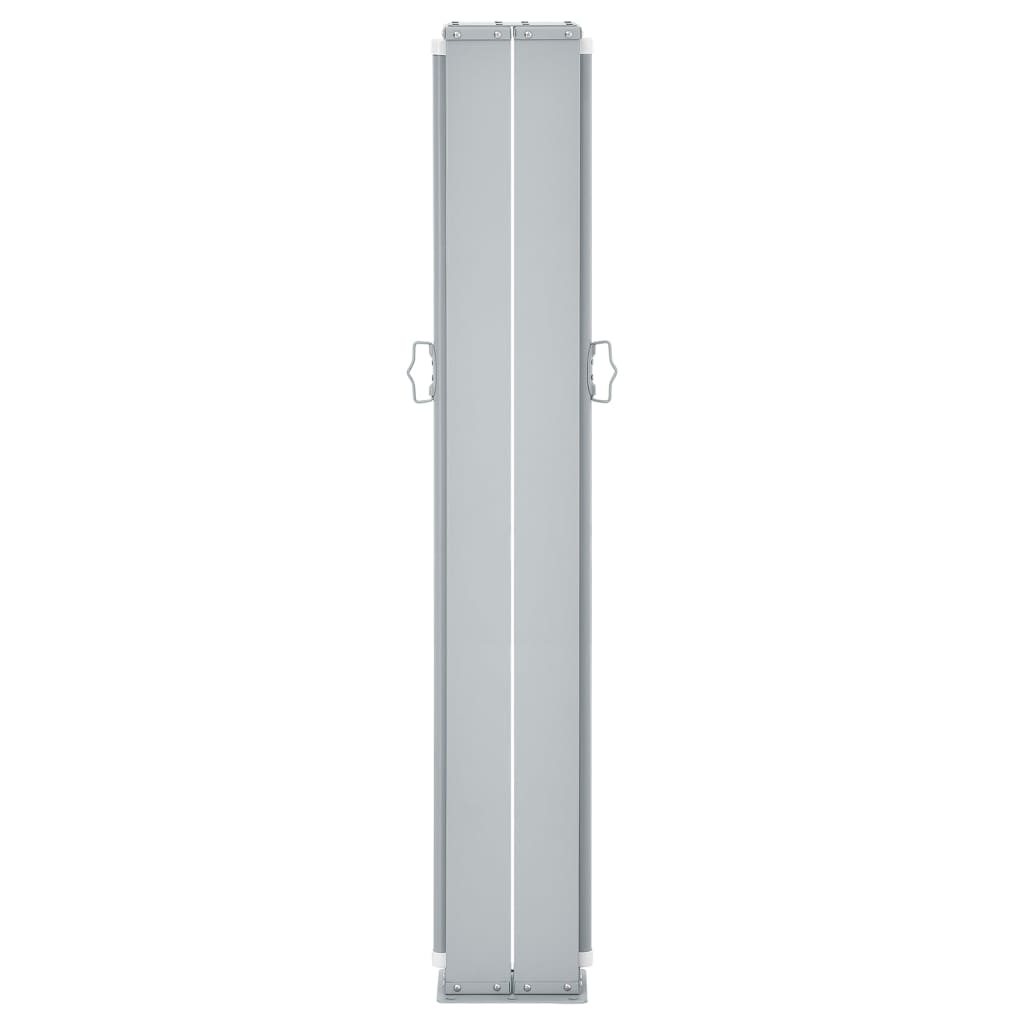 Uttrekkbar sidemarkise 140x1000 cm blå