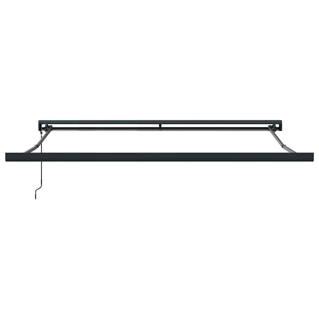 Markise Antrasitt 3 x 2,5 m Metall
