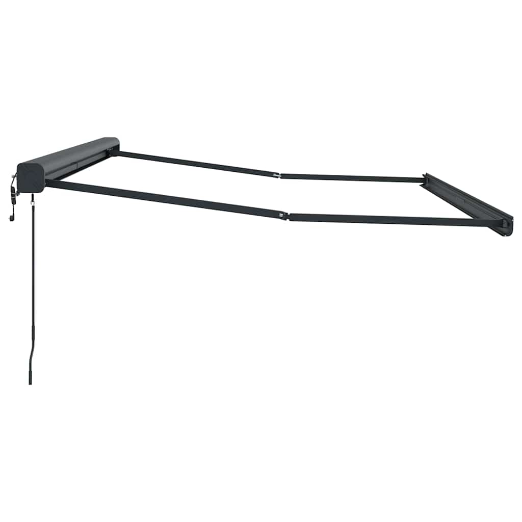 Markise Antrasitt 3 x 2,5 m Metall
