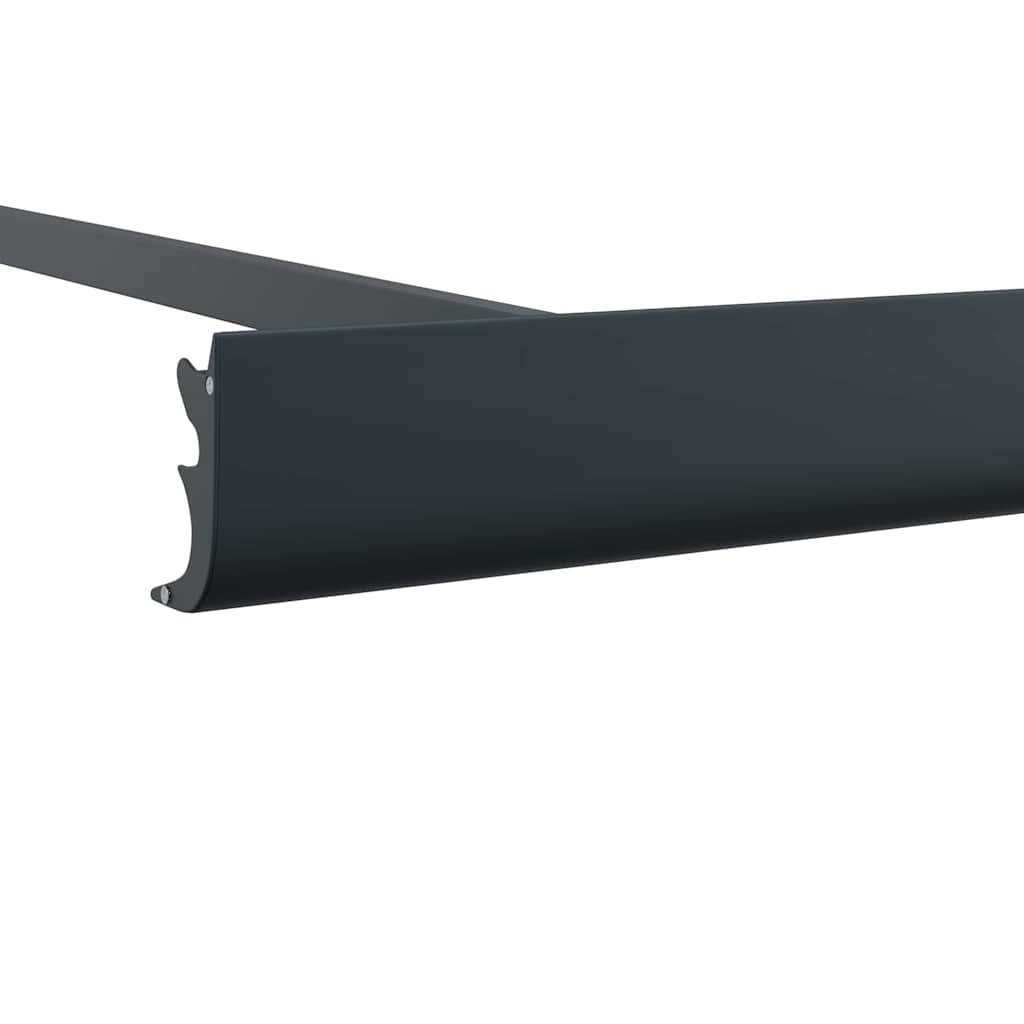 Markise Antrasitt 3 x 2,5 m Metall