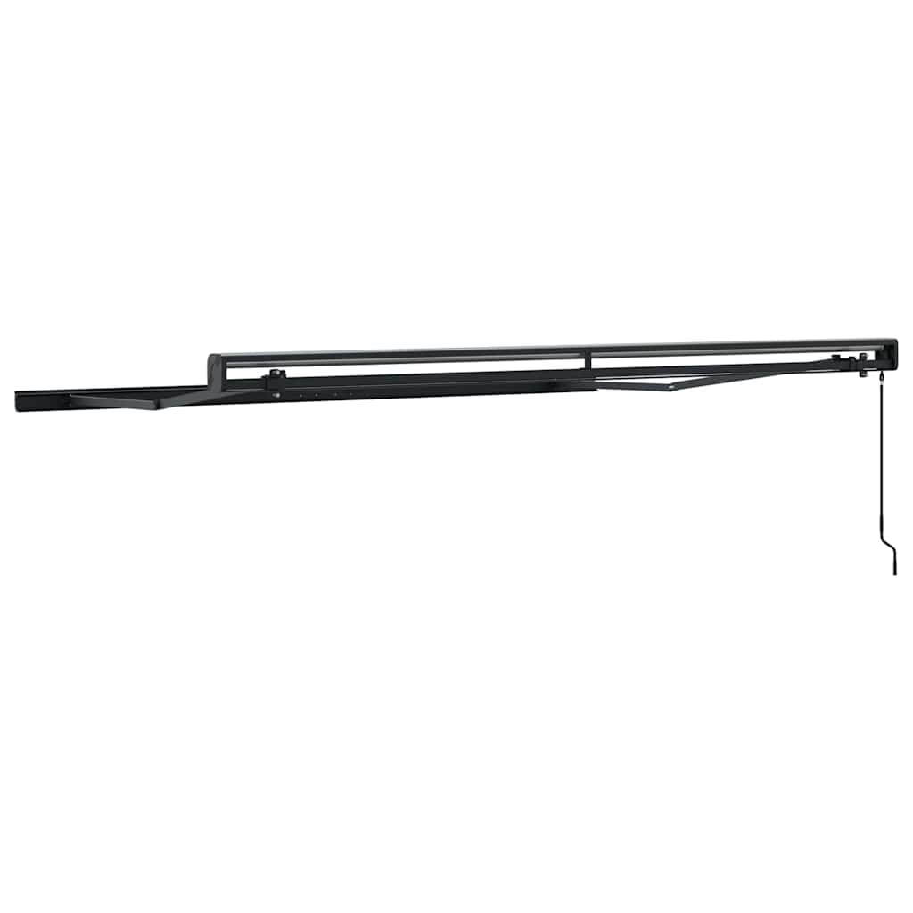 Markise Antrasitt 3 x 2,5 m Metall