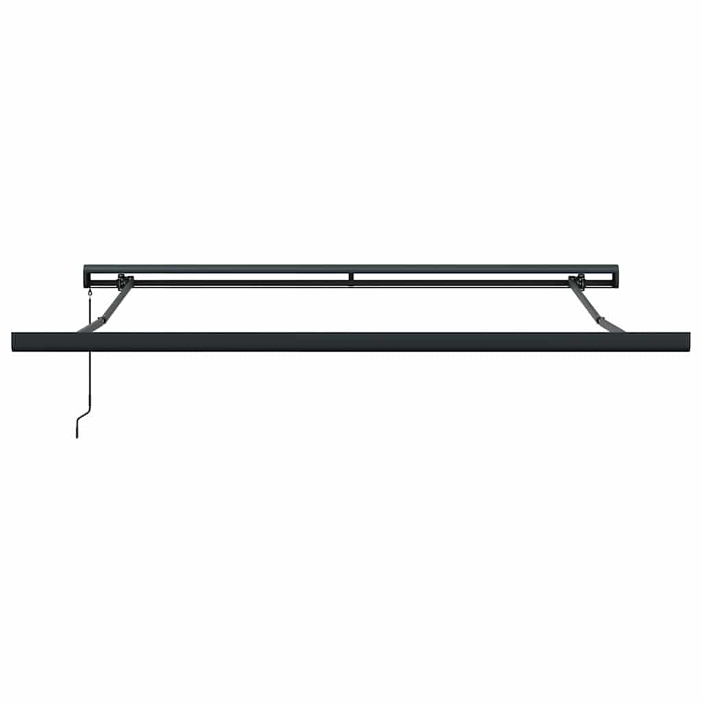 Markise Antrasitt 3 x 2,5 m Metall