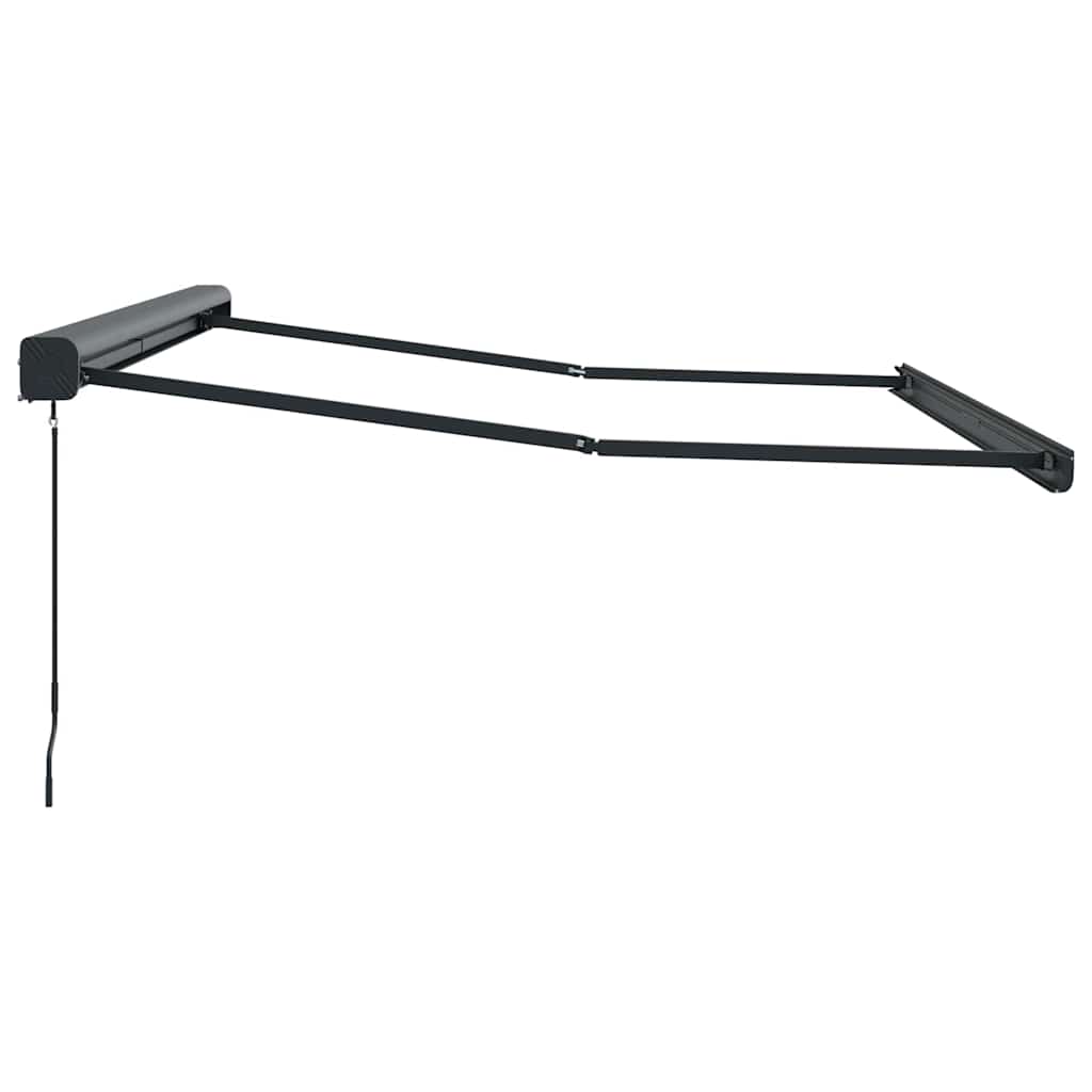 Markise Antrasitt 3,5 x 2,5 m Metall