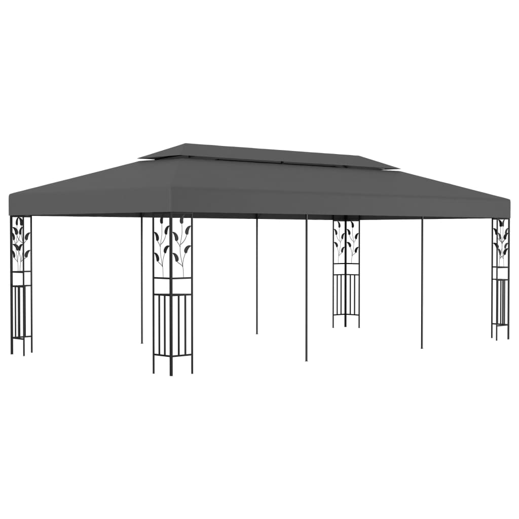 Paviljong 3x6 m antrasitt