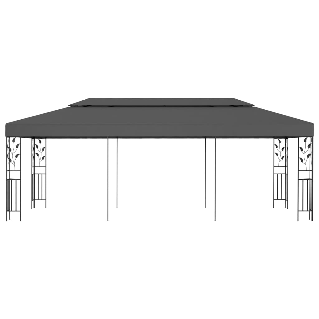 Paviljong 3x6 m antrasitt