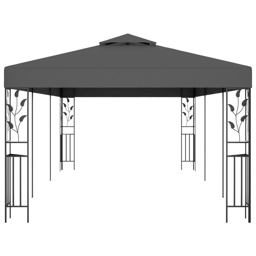 Paviljong 3x6 m antrasitt