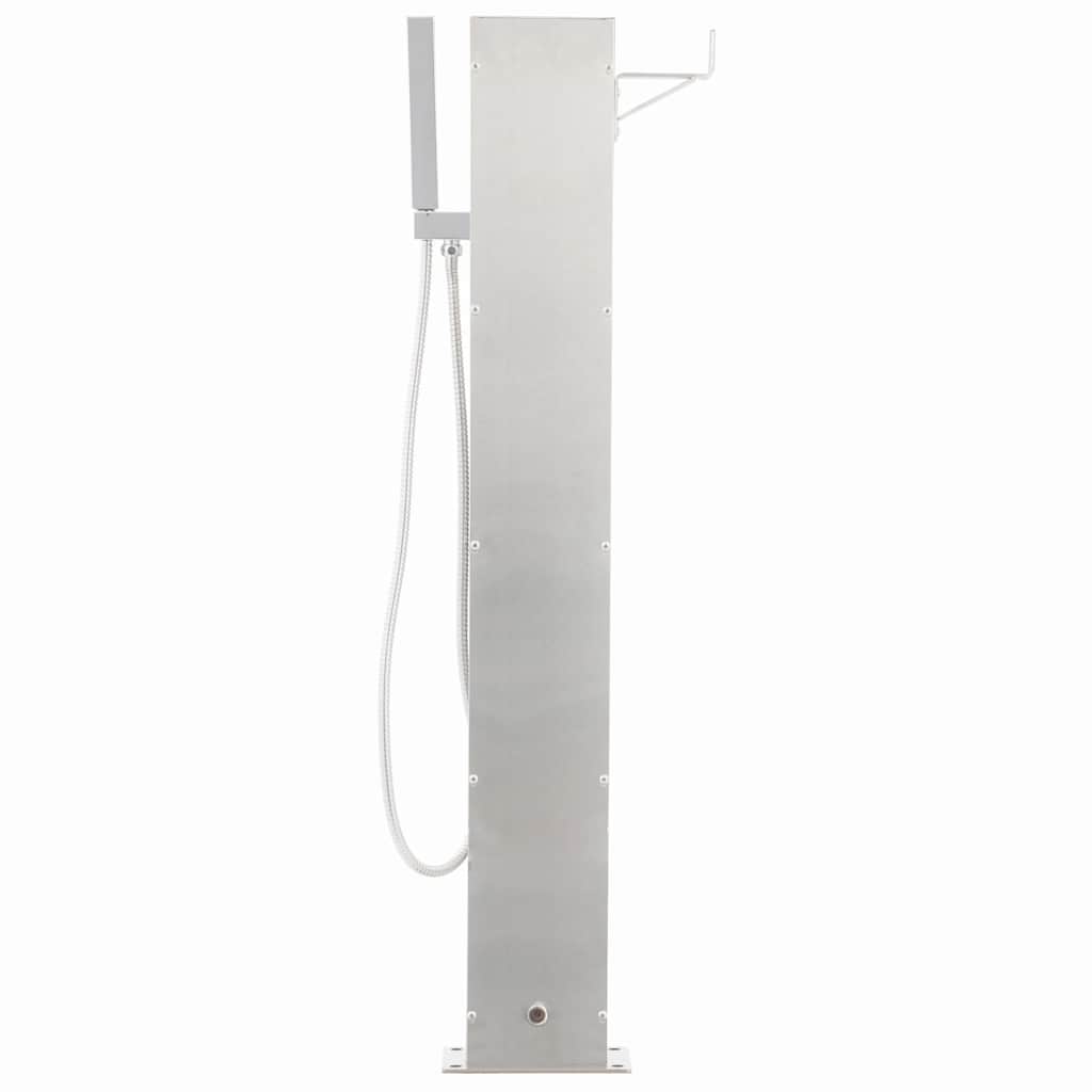 Hagesdusjkran 110 cm rustfritt stål