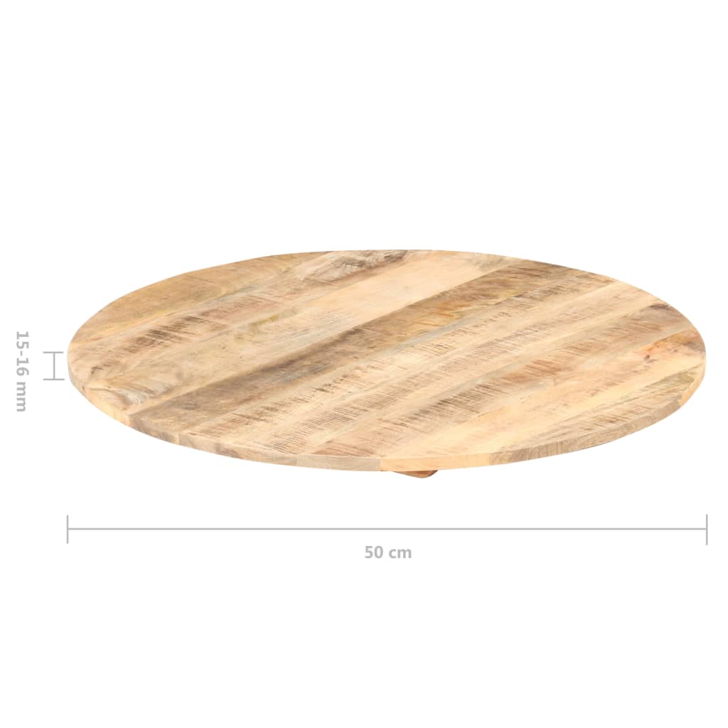 Bordplate heltre mango 15-16 mm 50 cm