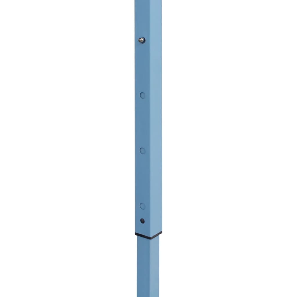 Sammenleggbart festtelt popup med 5 sidevegger 3x9 m hvit