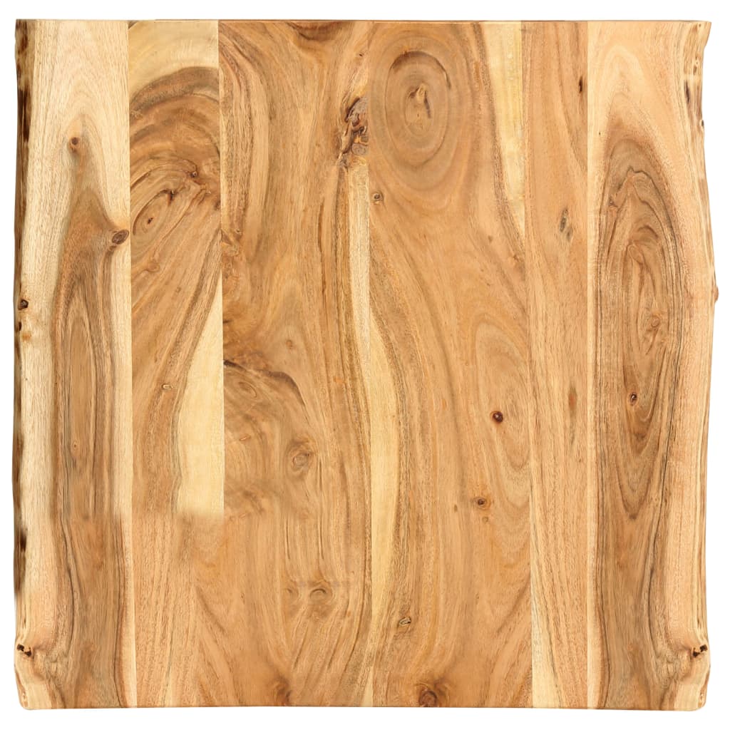 Bordplate heltre akasie 58x(50-60)x2,5 cm