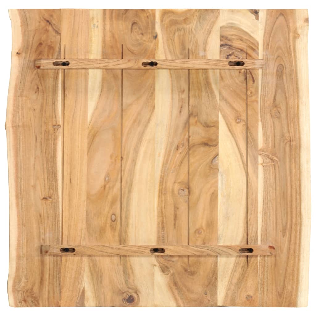 Bordplate heltre akasie 58x(50-60)x2,5 cm