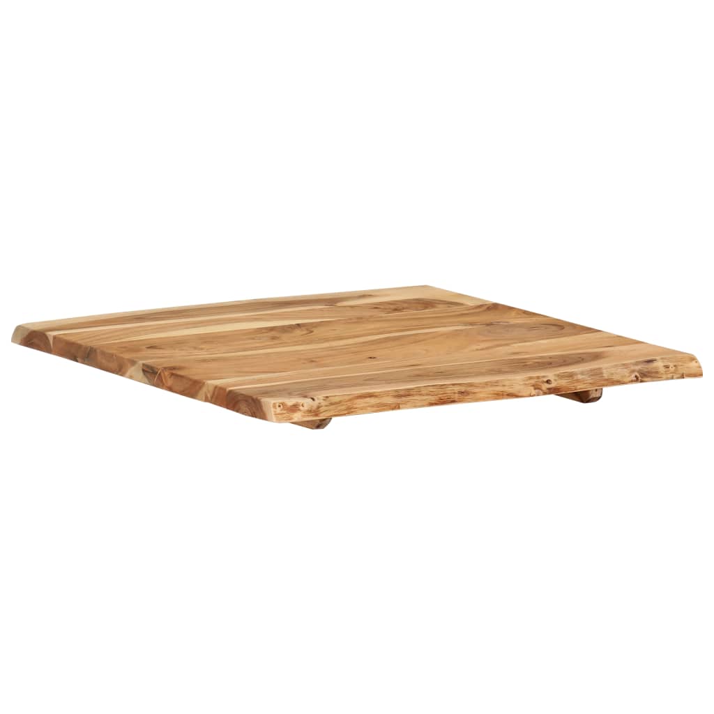 Bordplate heltre akasie 58x(50-60)x2,5 cm