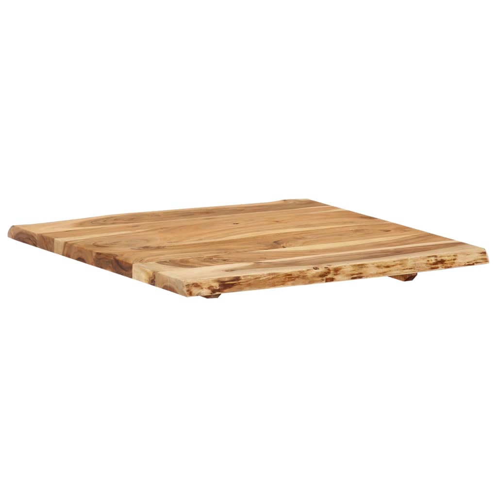 Bordplate heltre akasie 58x(50-60)x2,5 cm