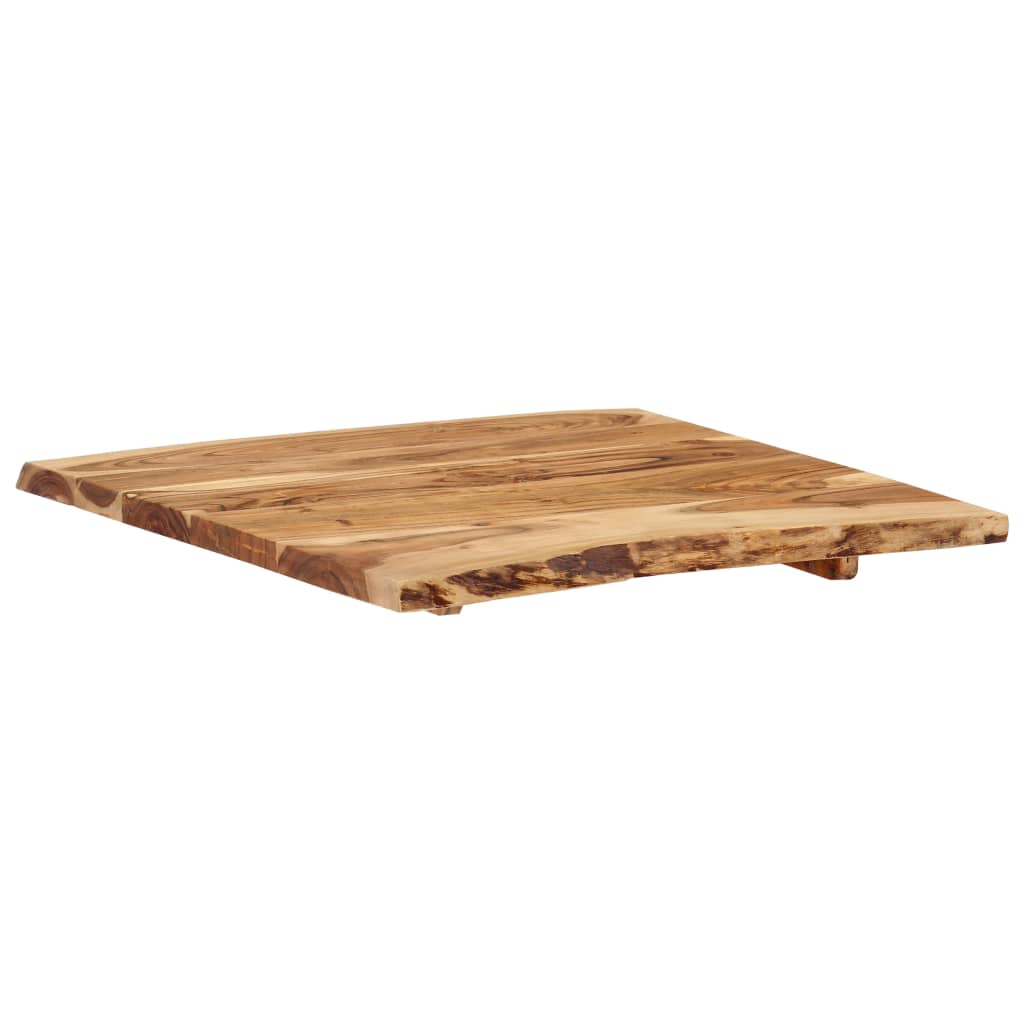Bordplate heltre akasie 58x(50-60)x2,5 cm