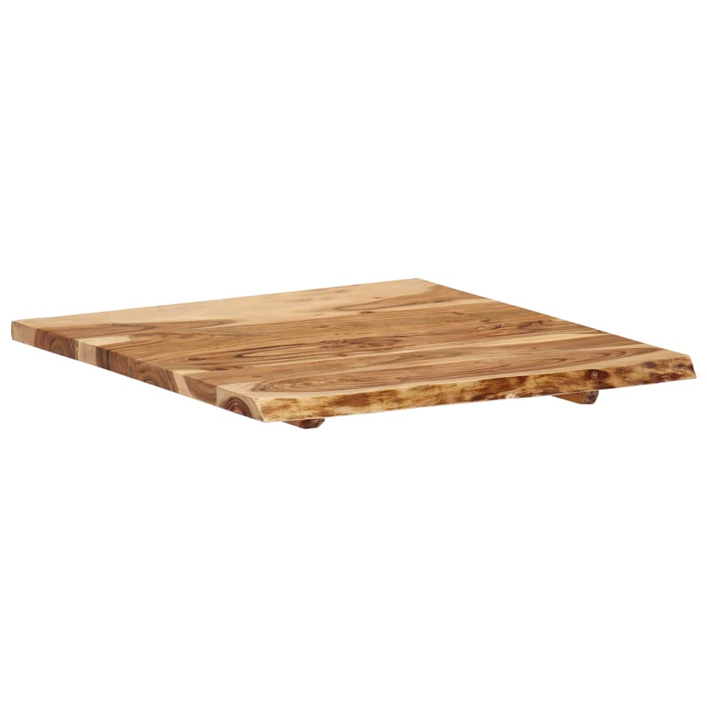 Bordplate heltre akasie 58x(50-60)x2,5 cm