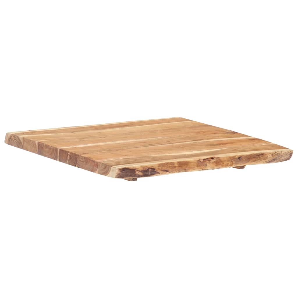 Bordplate heltre akasie 58x(50-60)x3,8 cm