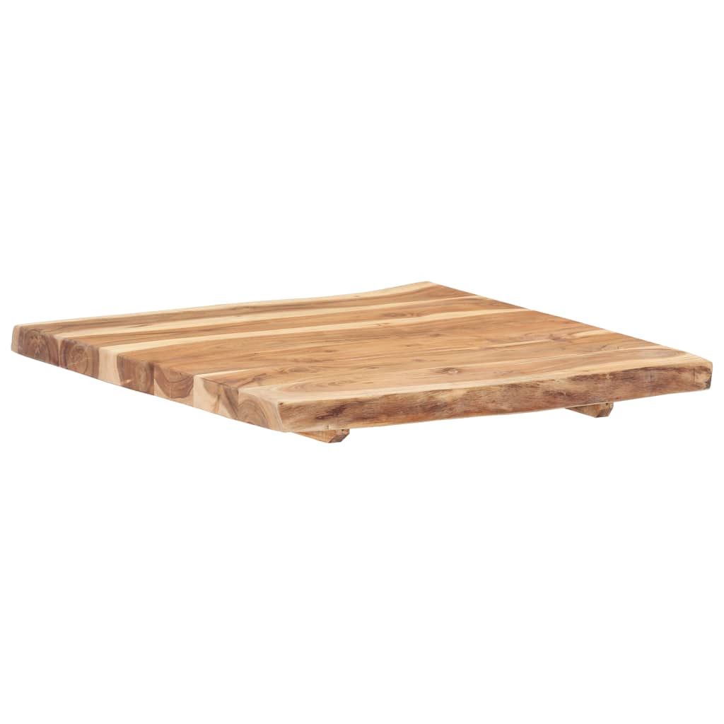Bordplate heltre akasie 58x(50-60)x3,8 cm