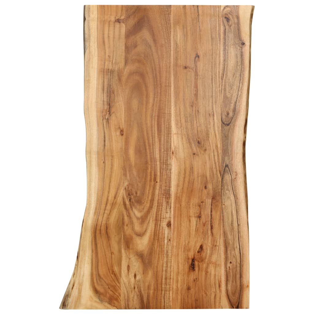 Bordplate heltre akasie 100x(50-60)x2,5 cm