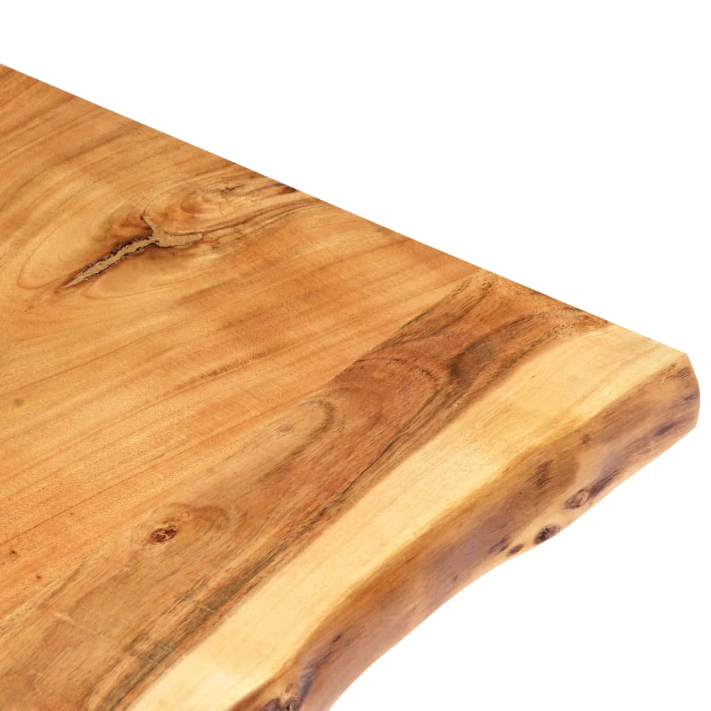 Bordplate heltre akasie 100x(50-60)x2,5 cm