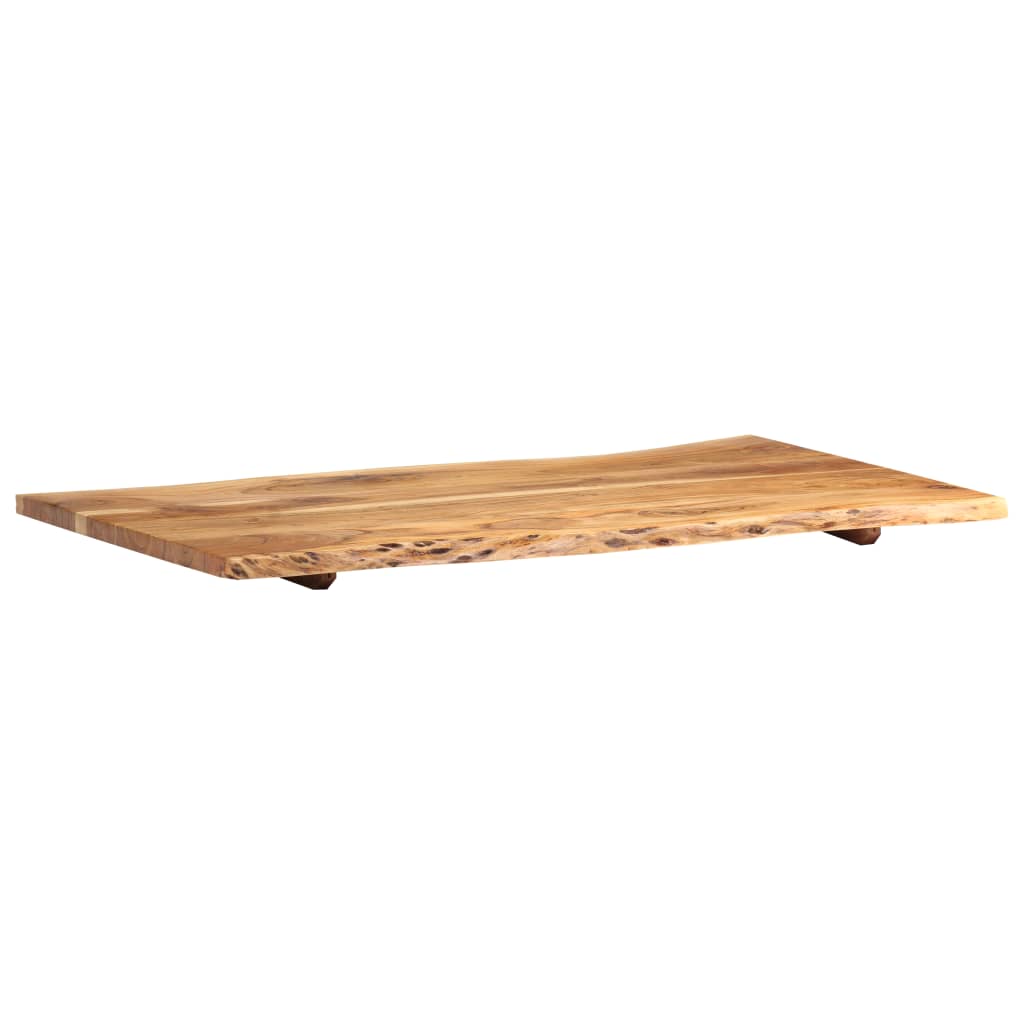 Bordplate heltre akasie 100x(50-60)x2,5 cm