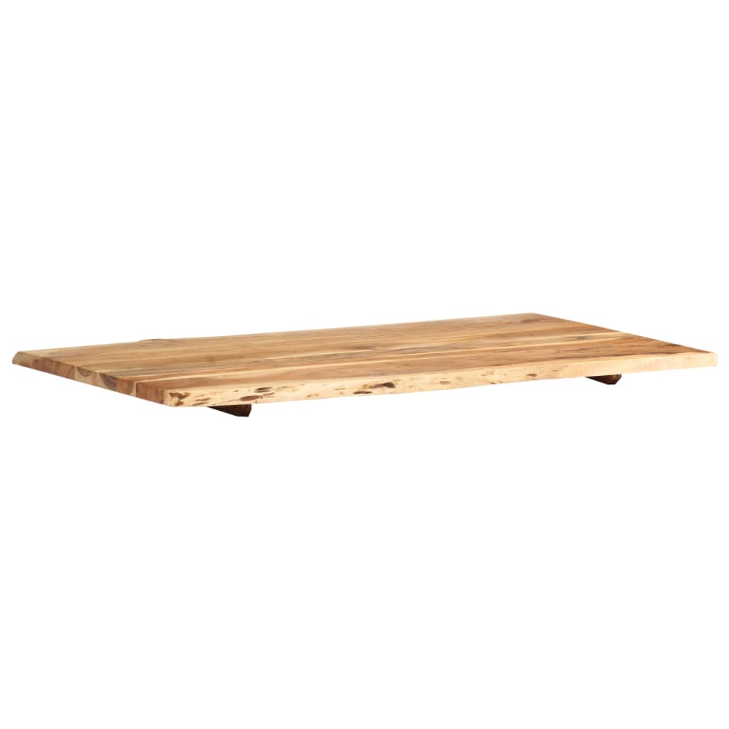Bordplate heltre akasie 100x(50-60)x2,5 cm