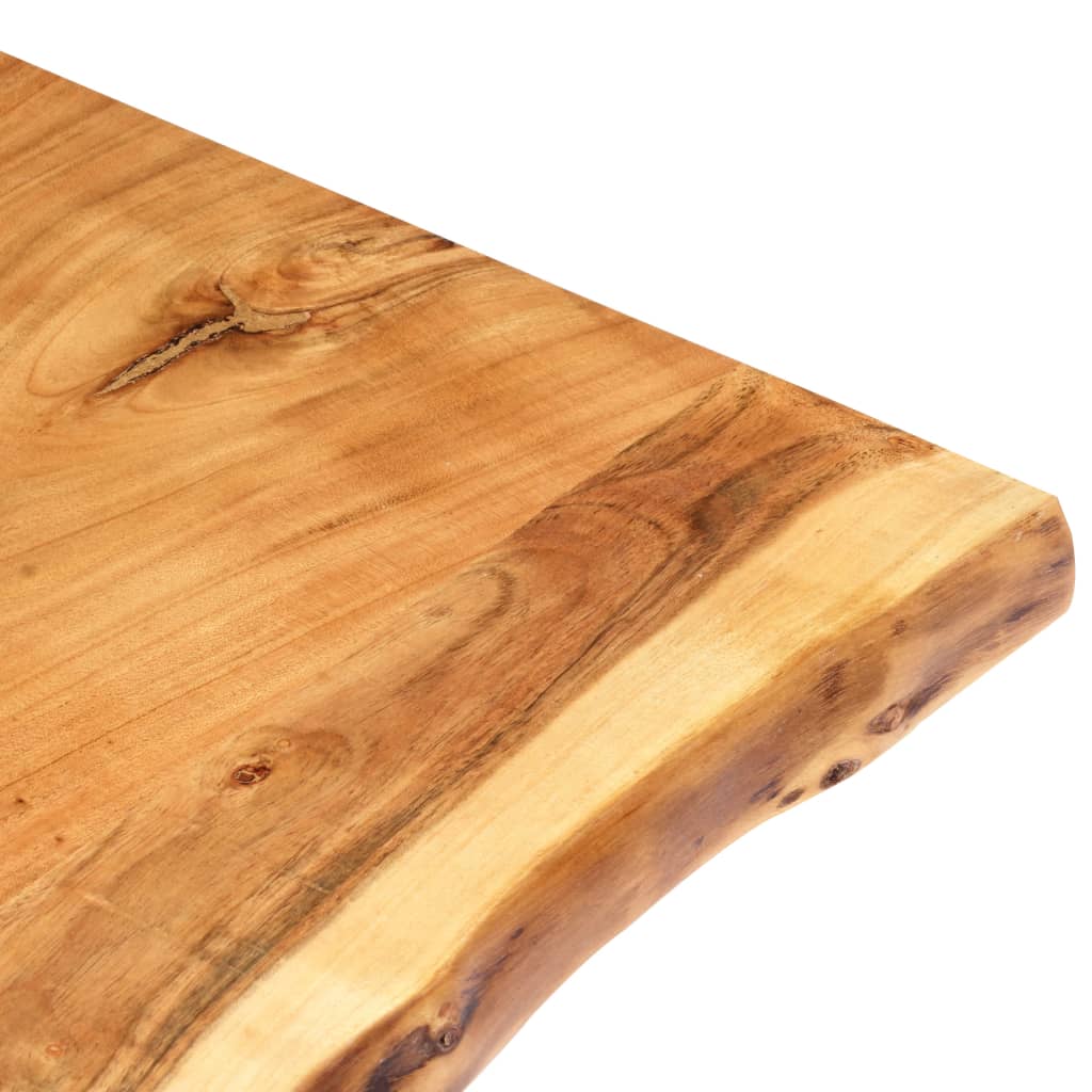 Bordplate heltre akasie 100x(50-60)x3,8 cm