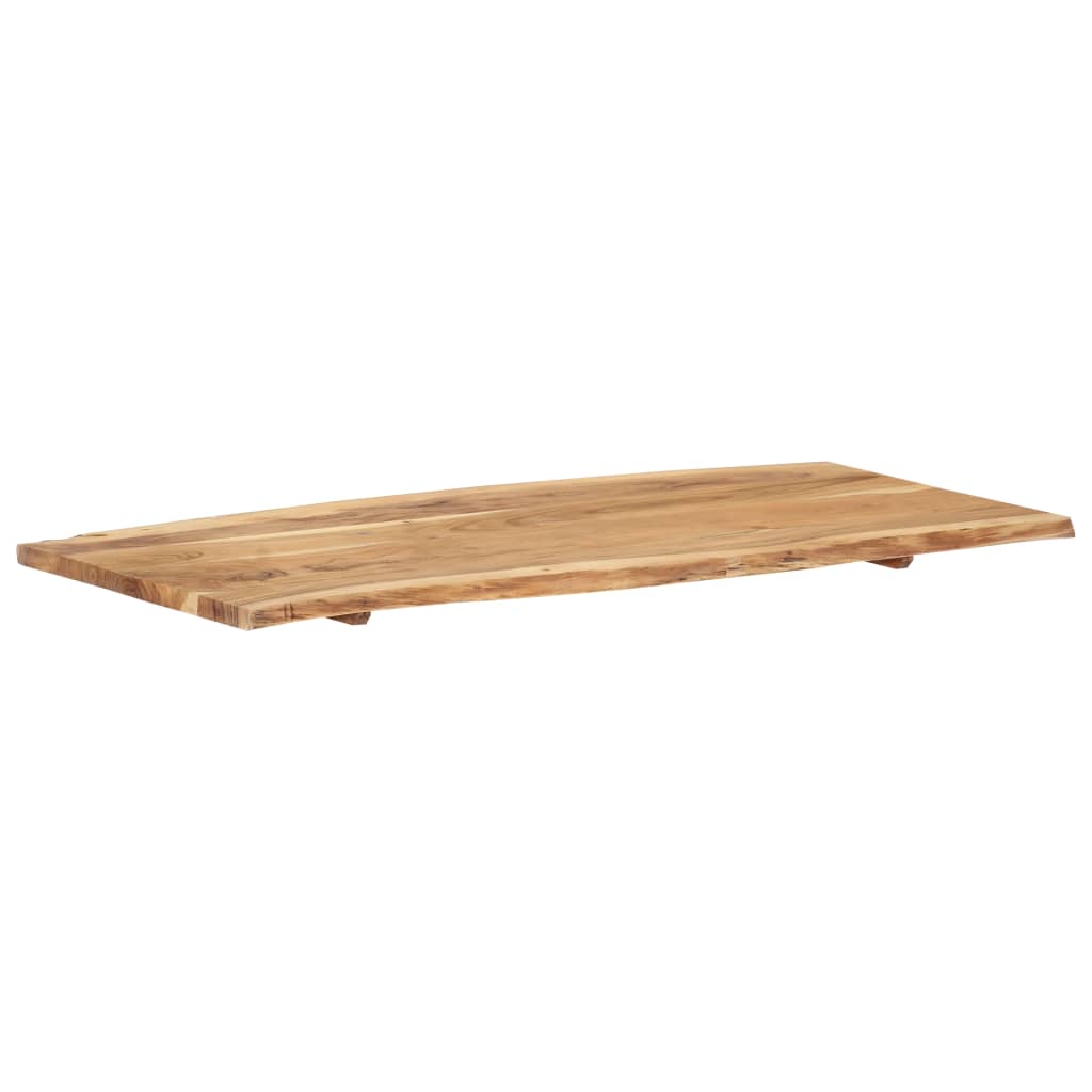Bordplate heltre akasie 118x(50-60)x2,5 cm