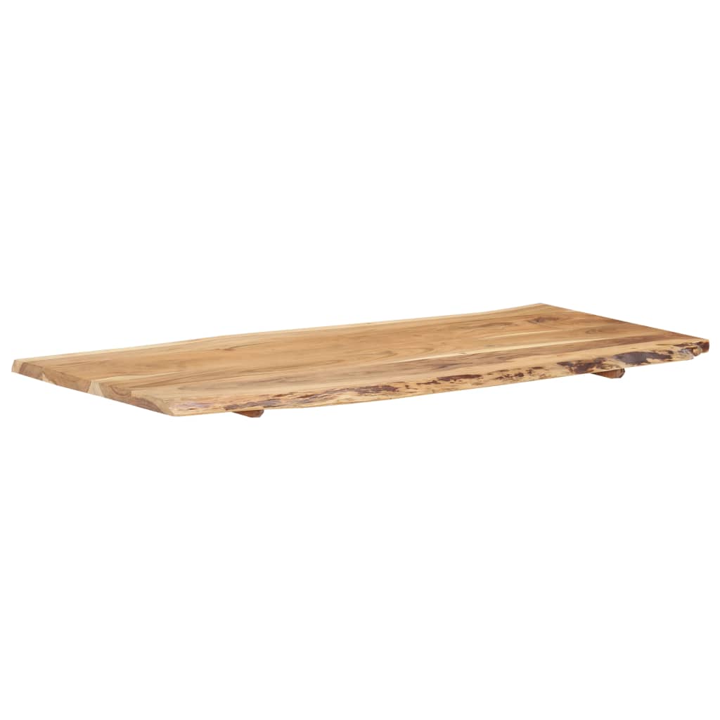 Bordplate heltre akasie 118x(50-60)x2,5 cm