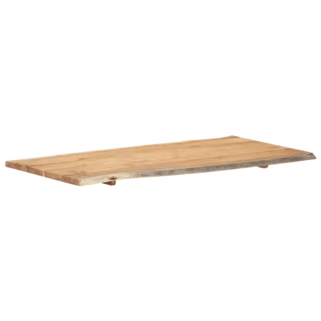 Bordplate heltre akasie 118x(50-60)x2,5 cm