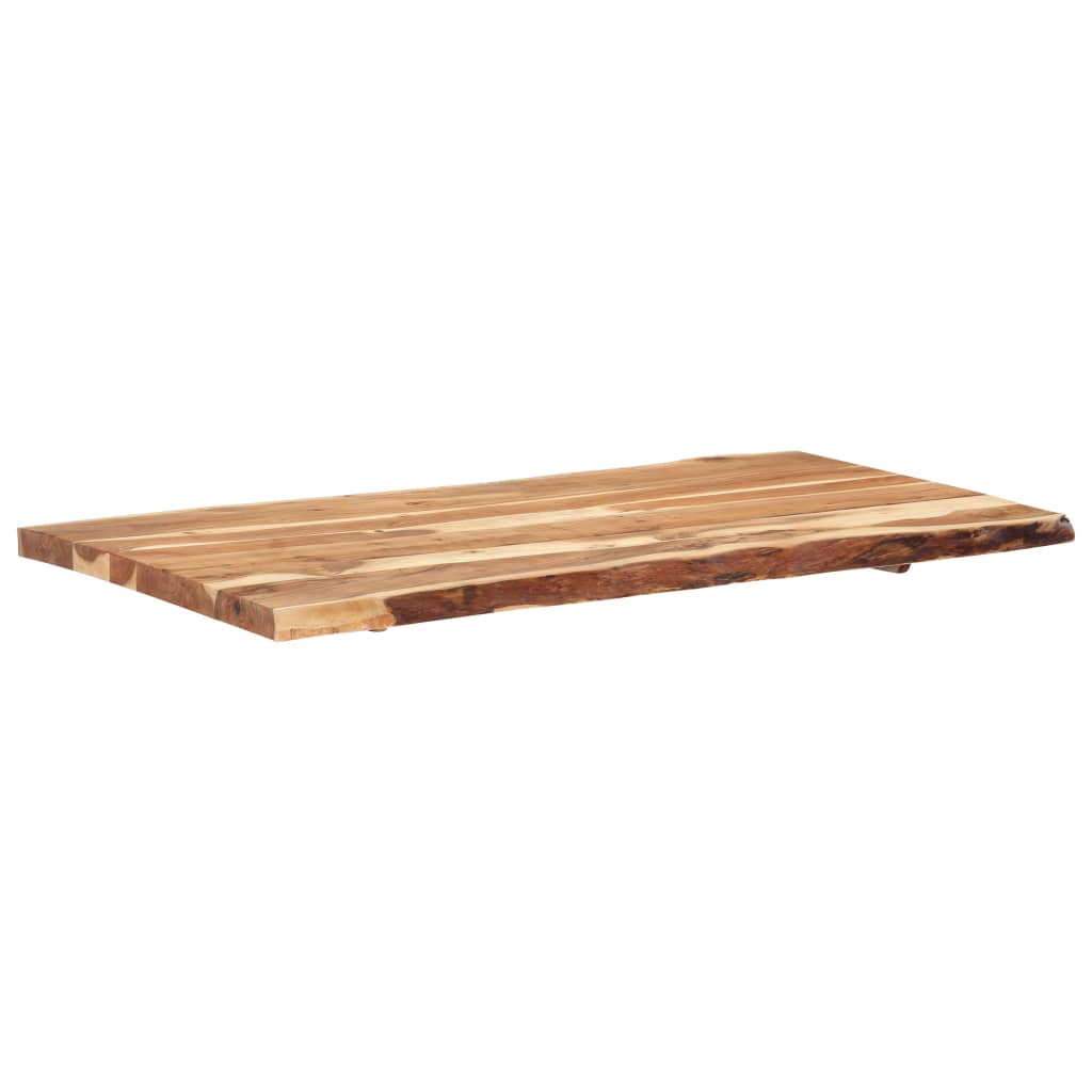 Bordplate heltre akasie 118x(50-60)x3,8 cm