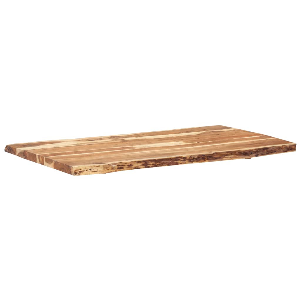 Bordplate heltre akasie 118x(50-60)x3,8 cm