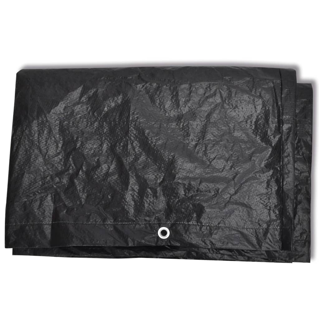 Solsengtrekk for hage 2 stk 8 maljer 218x77x55 cm