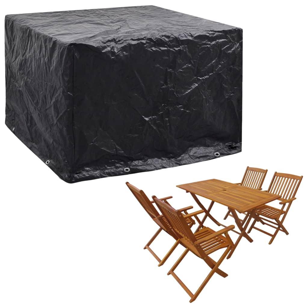 Hagemøbeltrekk 2 stk 8 maljer 122x112x98