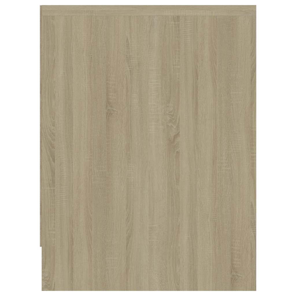Nattbord 2 stk sonoma eik 40x30x40 cm konstruert tre