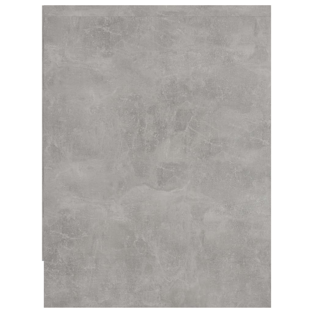 Nattbord 2 stk betonggrå 40x30x40 cm sponplate