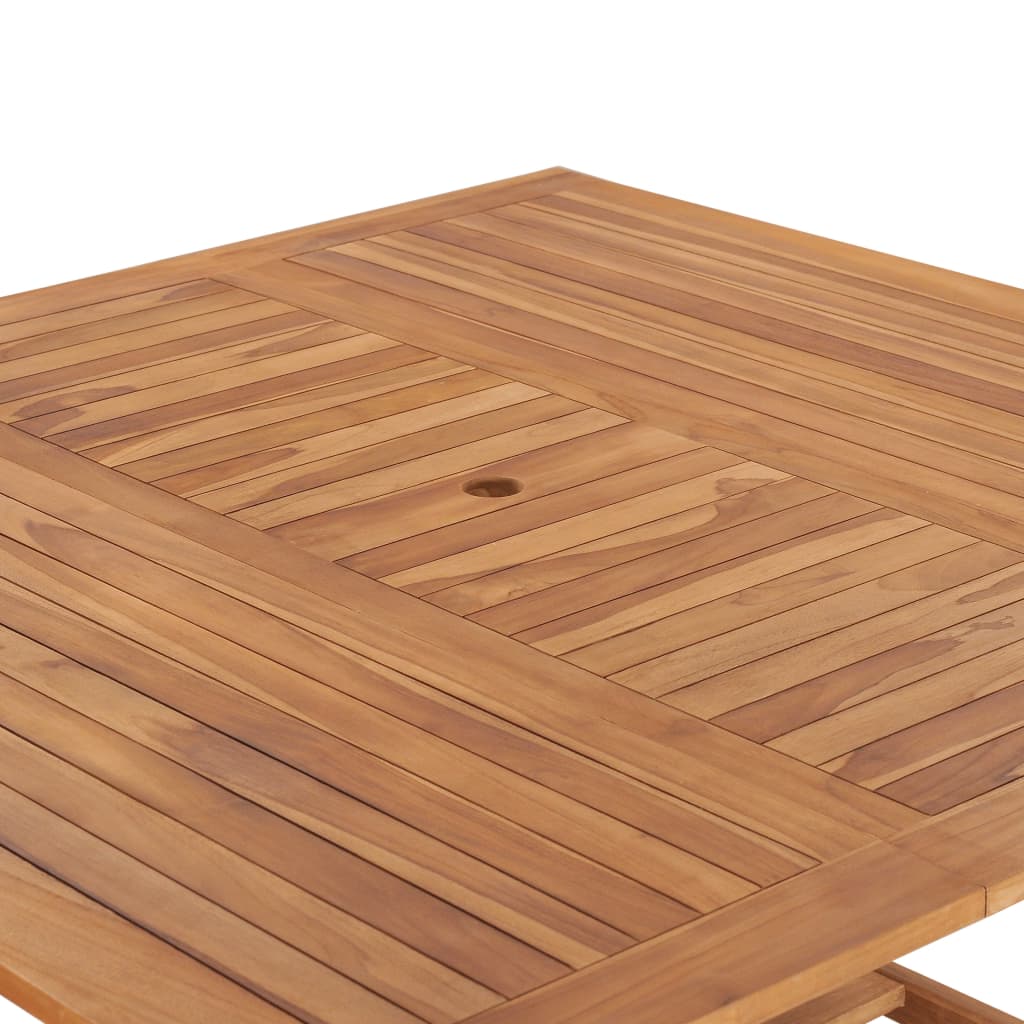 Hagebord 150x150x76 cm heltre teak