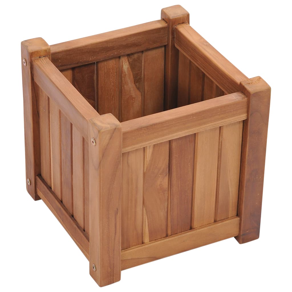 Høybed 30x30x30 cm heltre teak
