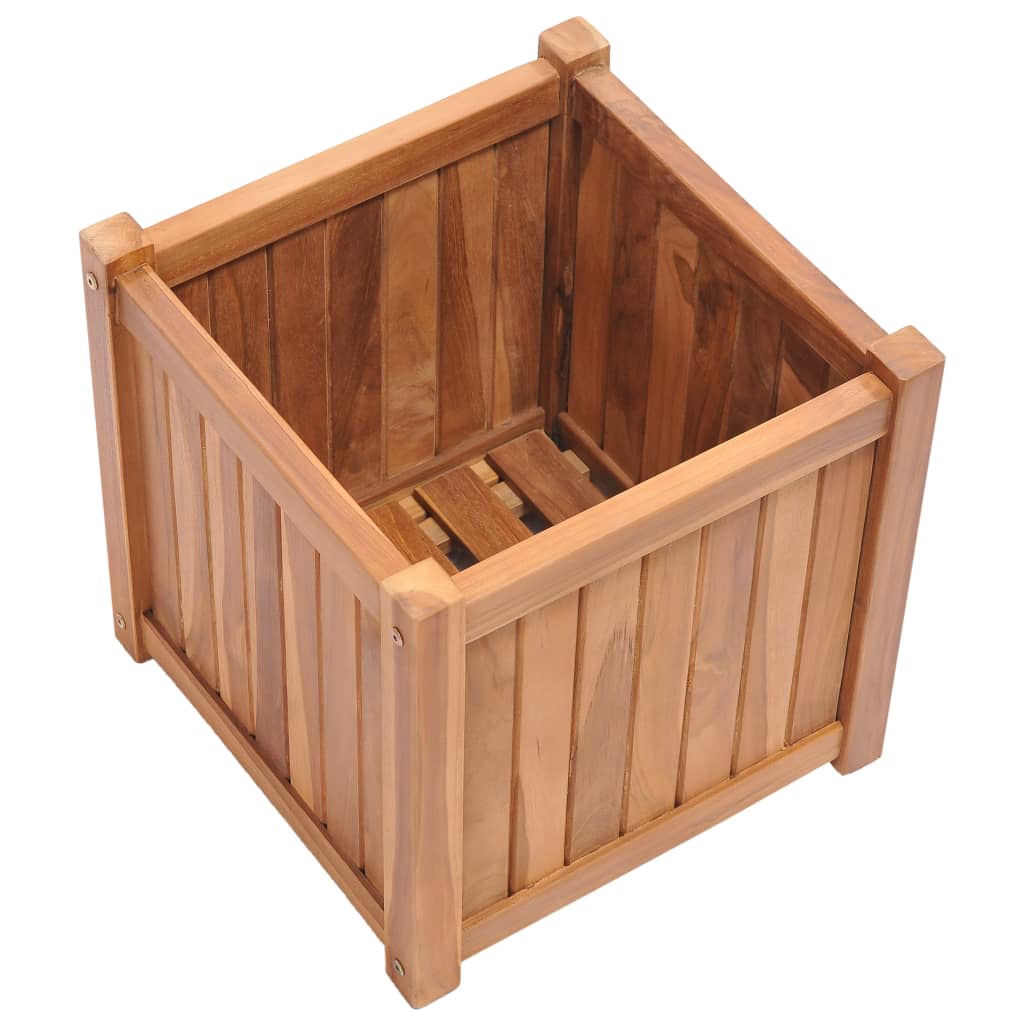 Høybed 40x40x40 cm heltre teak