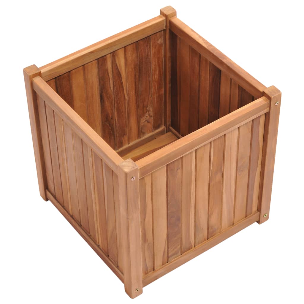 Høybed 50x50x50 cm heltre teak