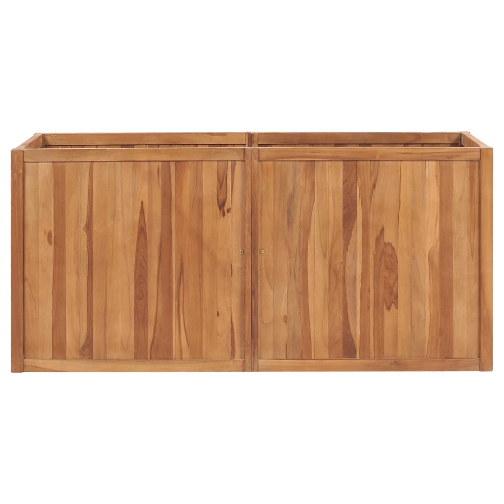 Høybed 150x50x70 cm heltre teak