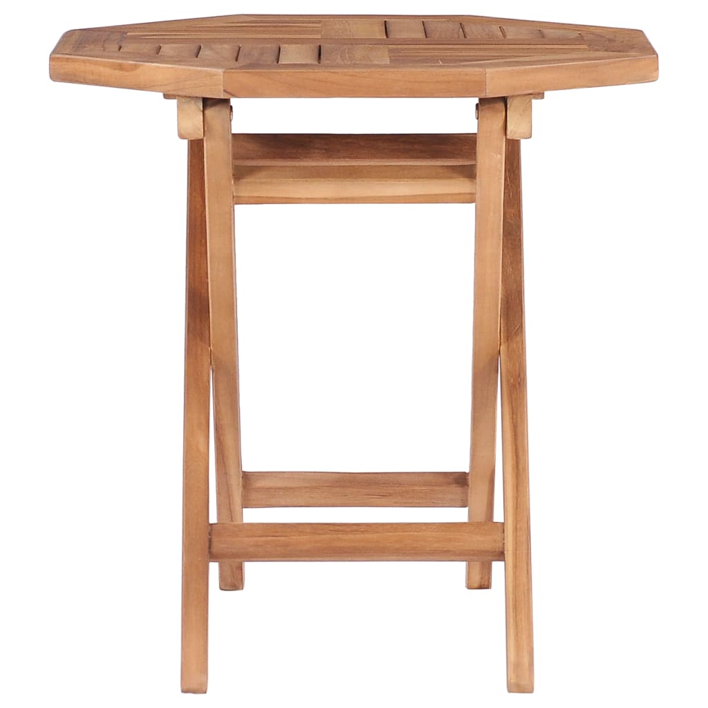 Sammenleggbart hagebord 45x45x45 cm heltre teak