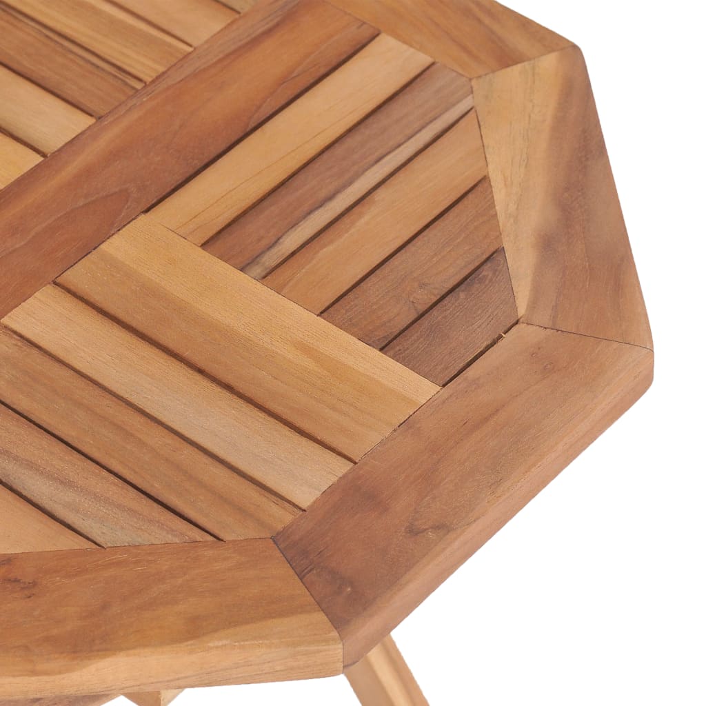 Sammenleggbart hagebord 45x45x45 cm heltre teak
