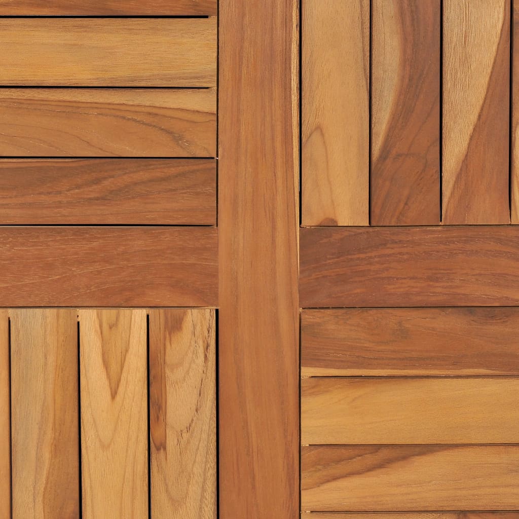 Bordplate heltre teak 2,5 cm 70 cm