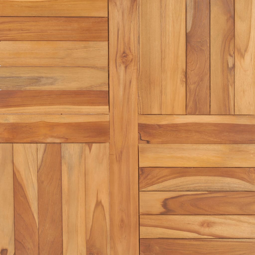 Bordplate heltre teak 70x70x2,5 cm