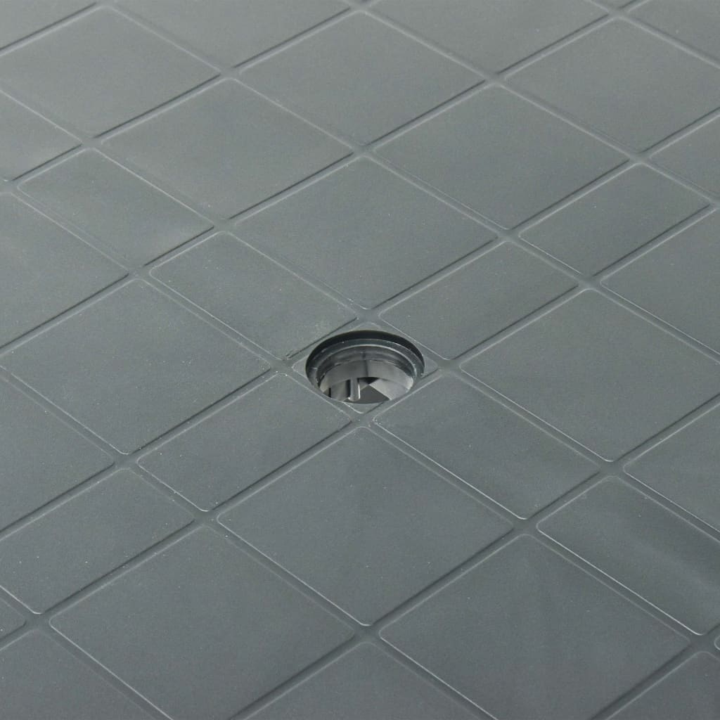 Hagebord grønn 80x75x72 cm plast